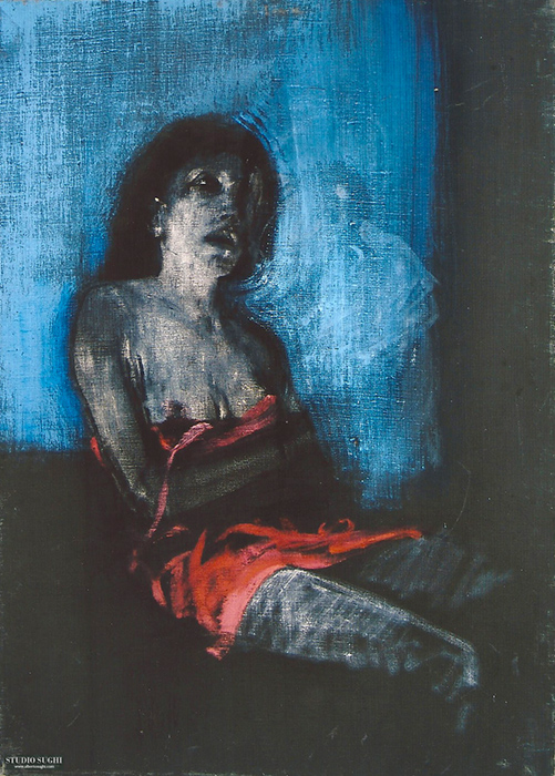 # 640, Donna seduta, 1961