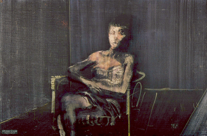 # 677, Donna seduta, 1963-64