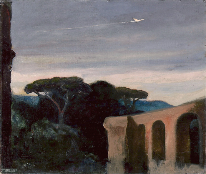 # 665, Paesaggio Romano, 1986