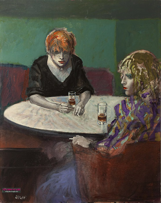 #681, Amiche al bar, 1983